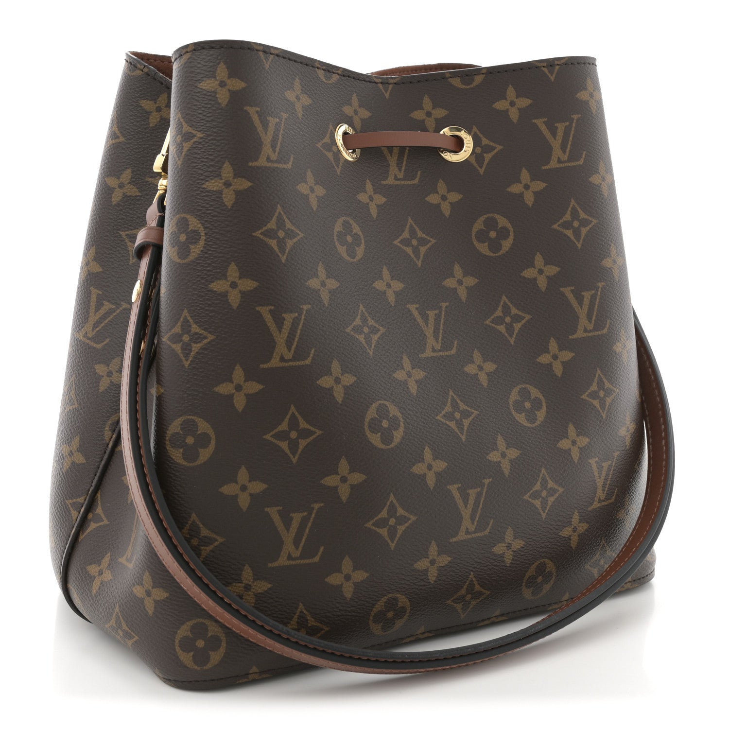 Louis Vuitton Monogram Neonoe MM Caramel 3 of 10