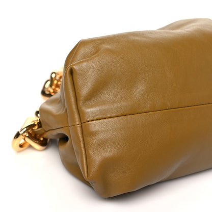 Bottega Veneta Calfskin The Pouch Chain Moutarde 10 of 11