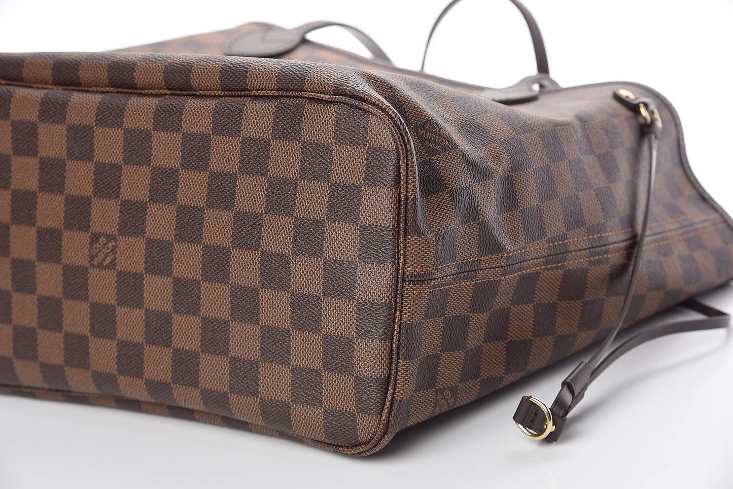 Damier Ebene Neo Neverfull MM Rose Ballerine