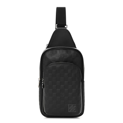 Louis Vuitton Damier Infini Avenue Sling Bag NM Onyx 1 of 17