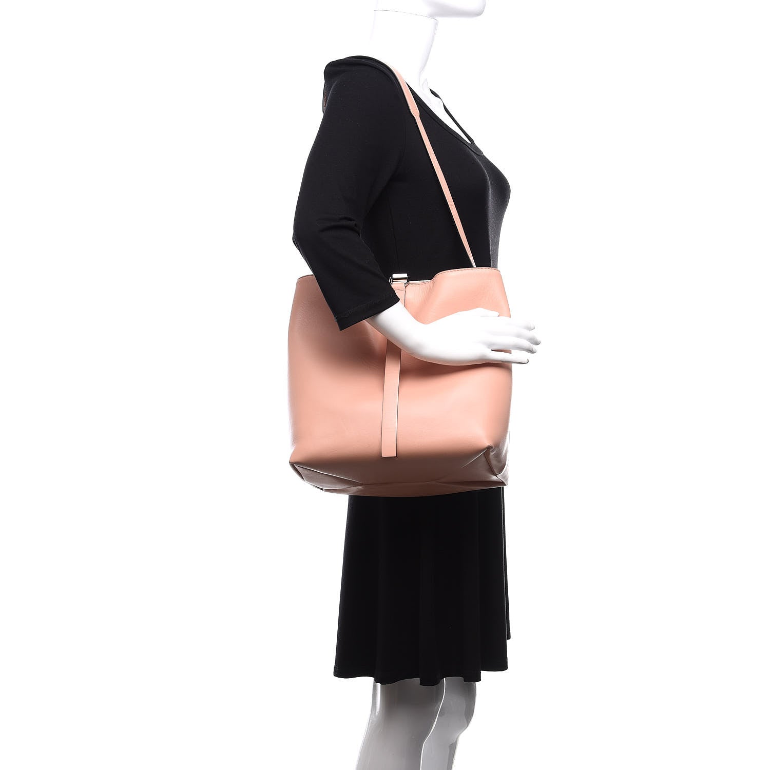 Proenza Schouler Smooth Calfskin Frame Shoulder Bag Deep Blush 2 of 11