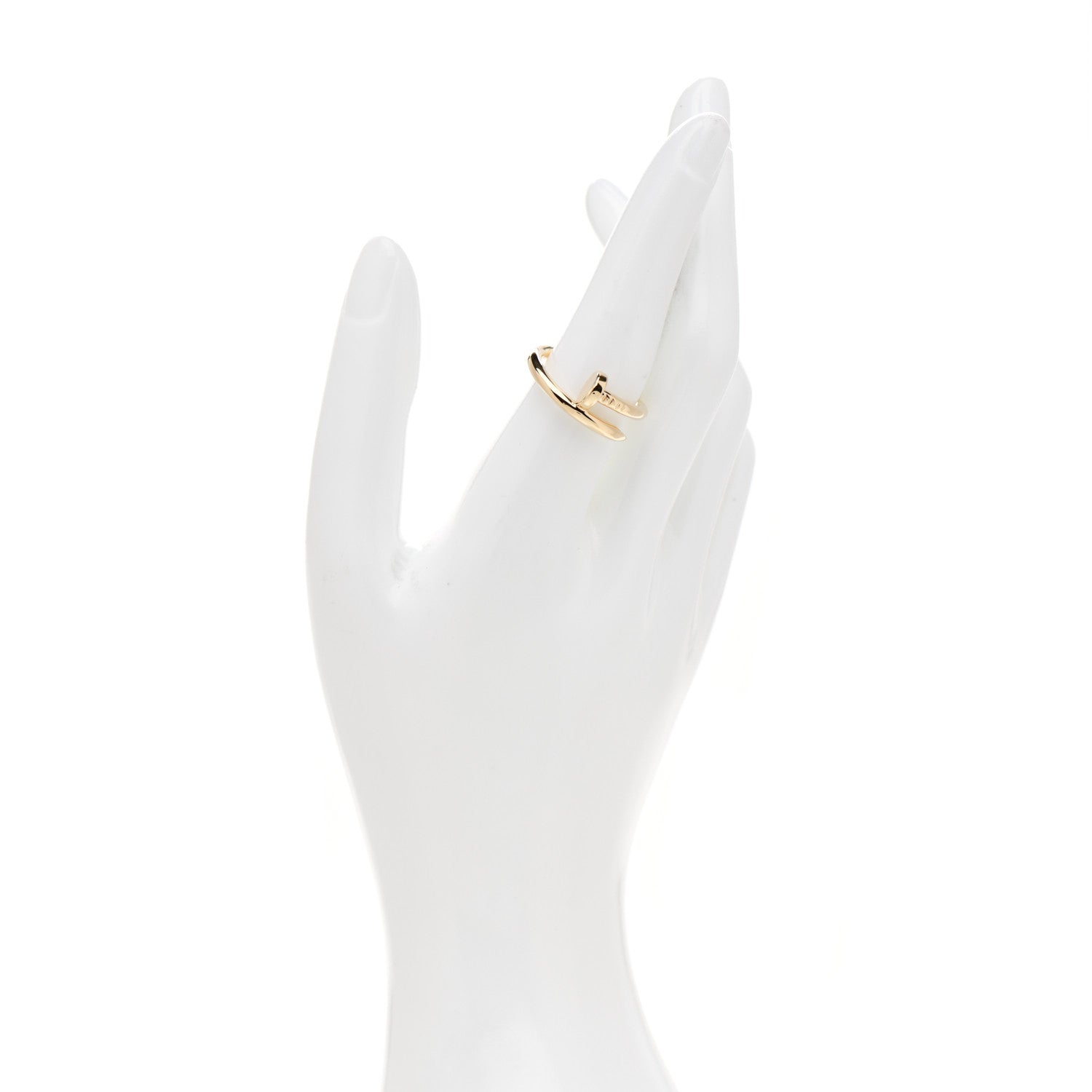 Cartier 18K Yellow Gold Juste Un Clou Ring 57 8 2 of 6