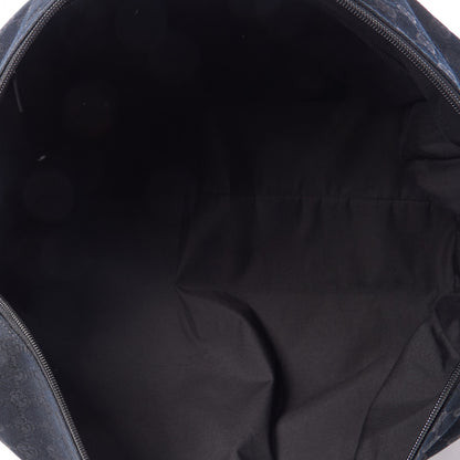 Gucci GG Monogram Web Large Collapsible Carry On Duffle Bag Black 7 of 8