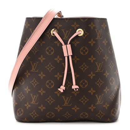 Louis Vuitton LOUIS VUITTON Monogram Neonoe MM Rose Poudre 1 of 12