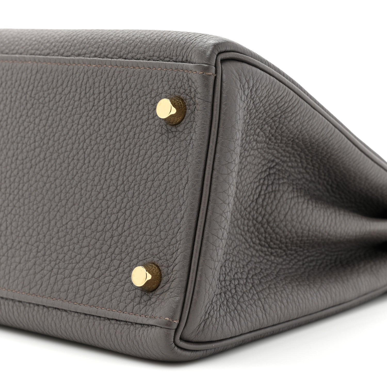 Hermes Togo Kelly Retourne 28 Etain 7 of 12