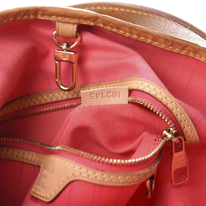 Louis Vuitton Damier Azur Delightful MM Pink 6 of 17