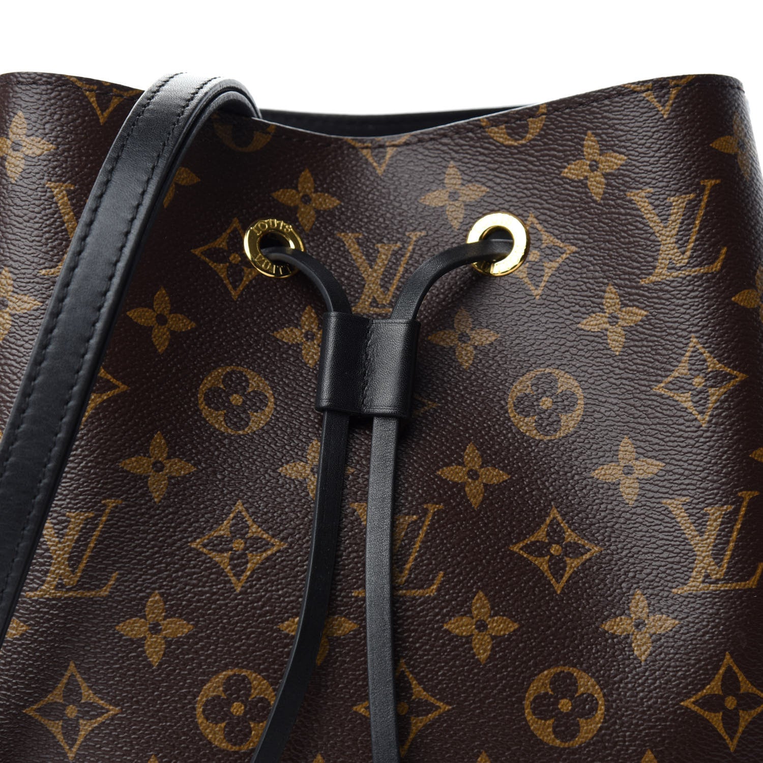 Louis Vuitton Monogram Neonoe MM Black 10 of 11