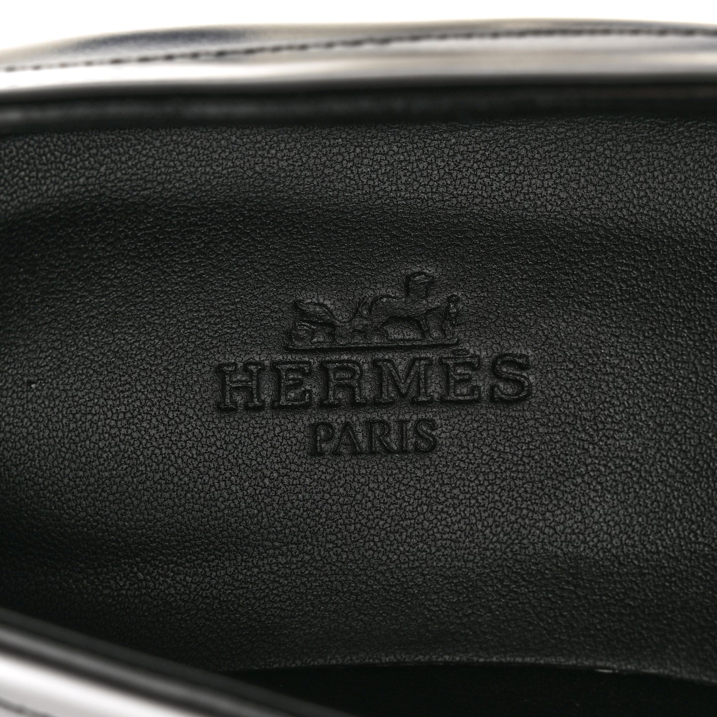 Calfskin Womens Faubourg Loafers 36 Black