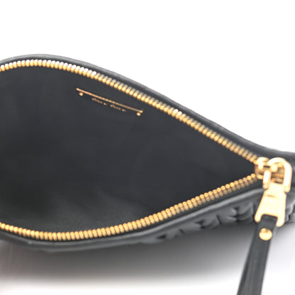 Miu Miu Nappa Matelasse Lux Wristlet Black 5 of 9