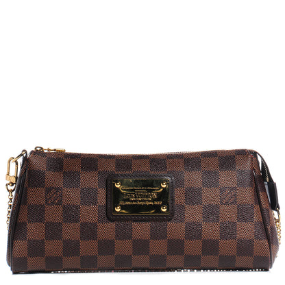 Louis Vuitton Damier Ebene Eva Clutch 1 of 7