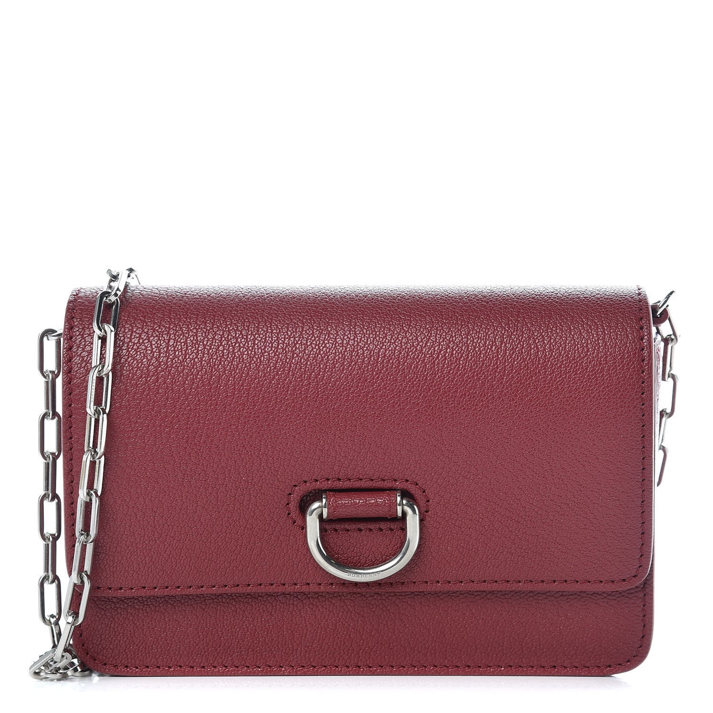 Hayes Goatskin D-Ring Mini Bag Crimson
