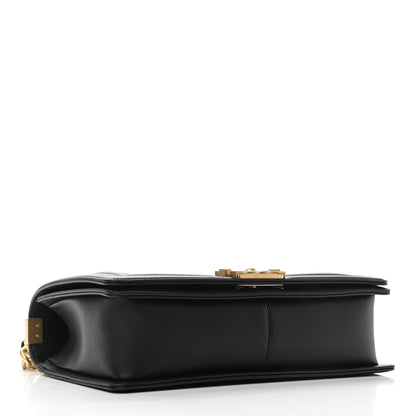 Chanel Calfskin Quilted New Medium Boy Flap Black 4 of 10