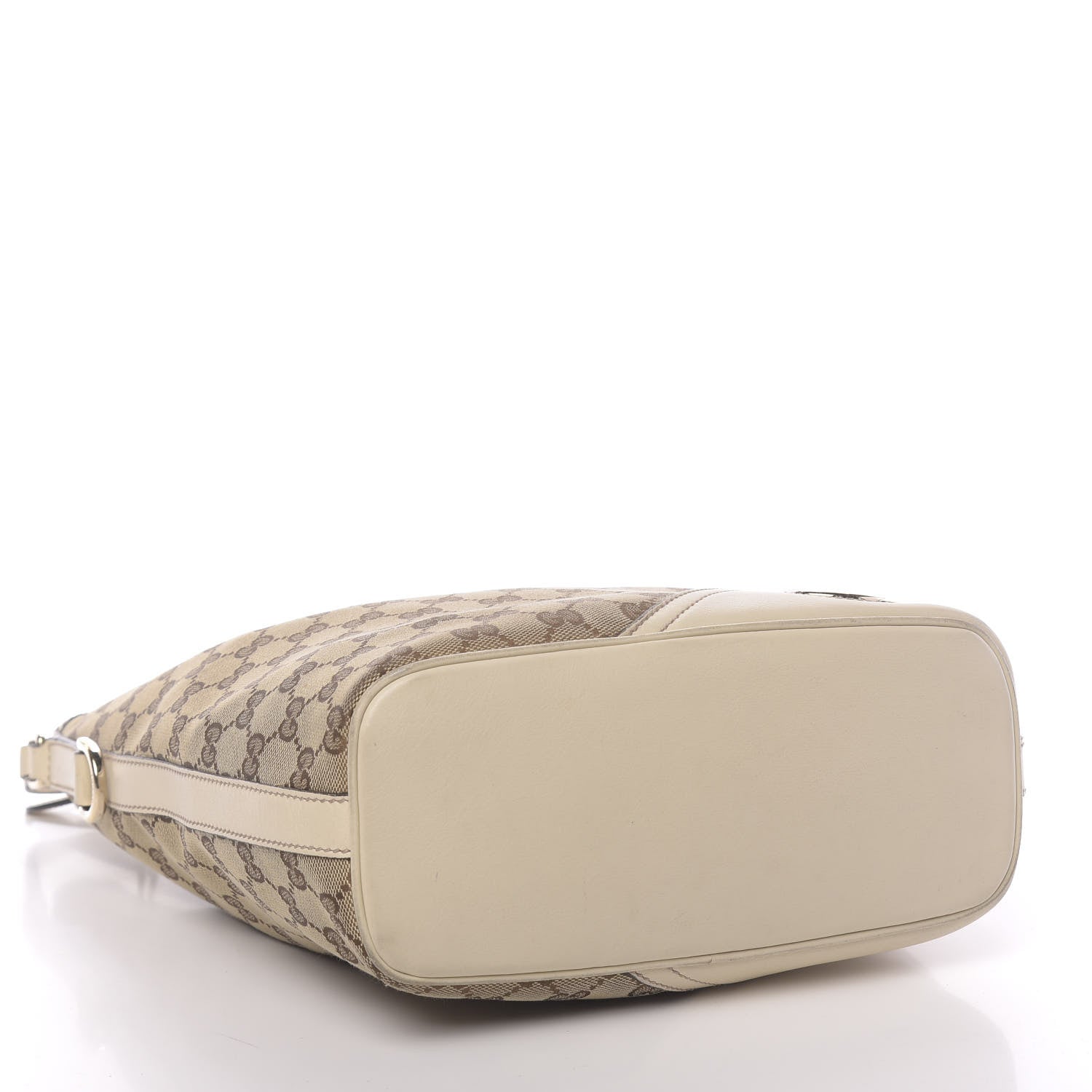 Gucci Monogram Medium New Britt Hobo Off White 4 of 18