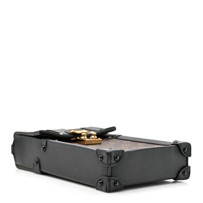 Louis Vuitton Monogram Pochette Trunk Verticale Black 3 of 10