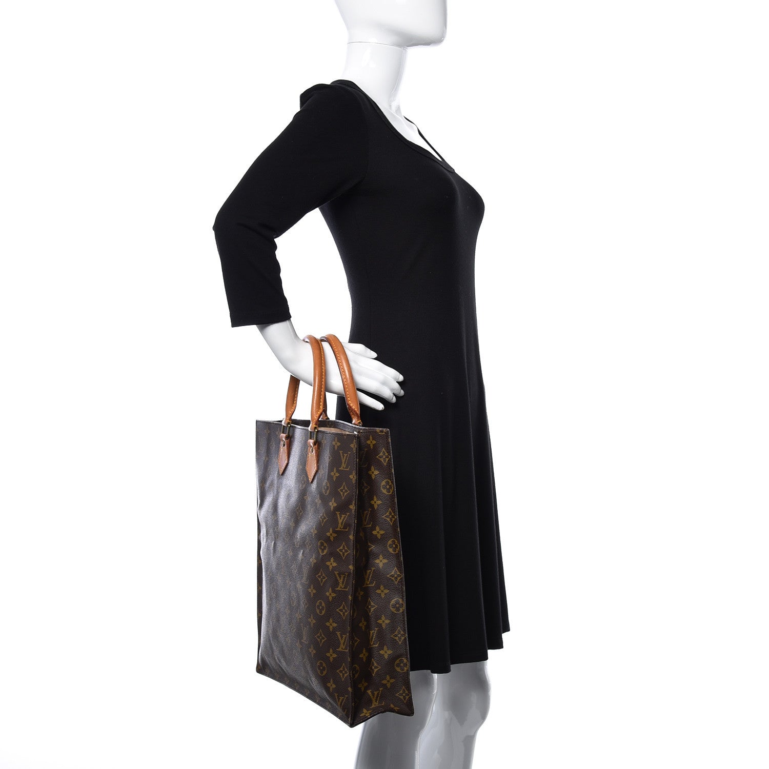 Louis Vuitton Monogram Sac Plat 2 of 18