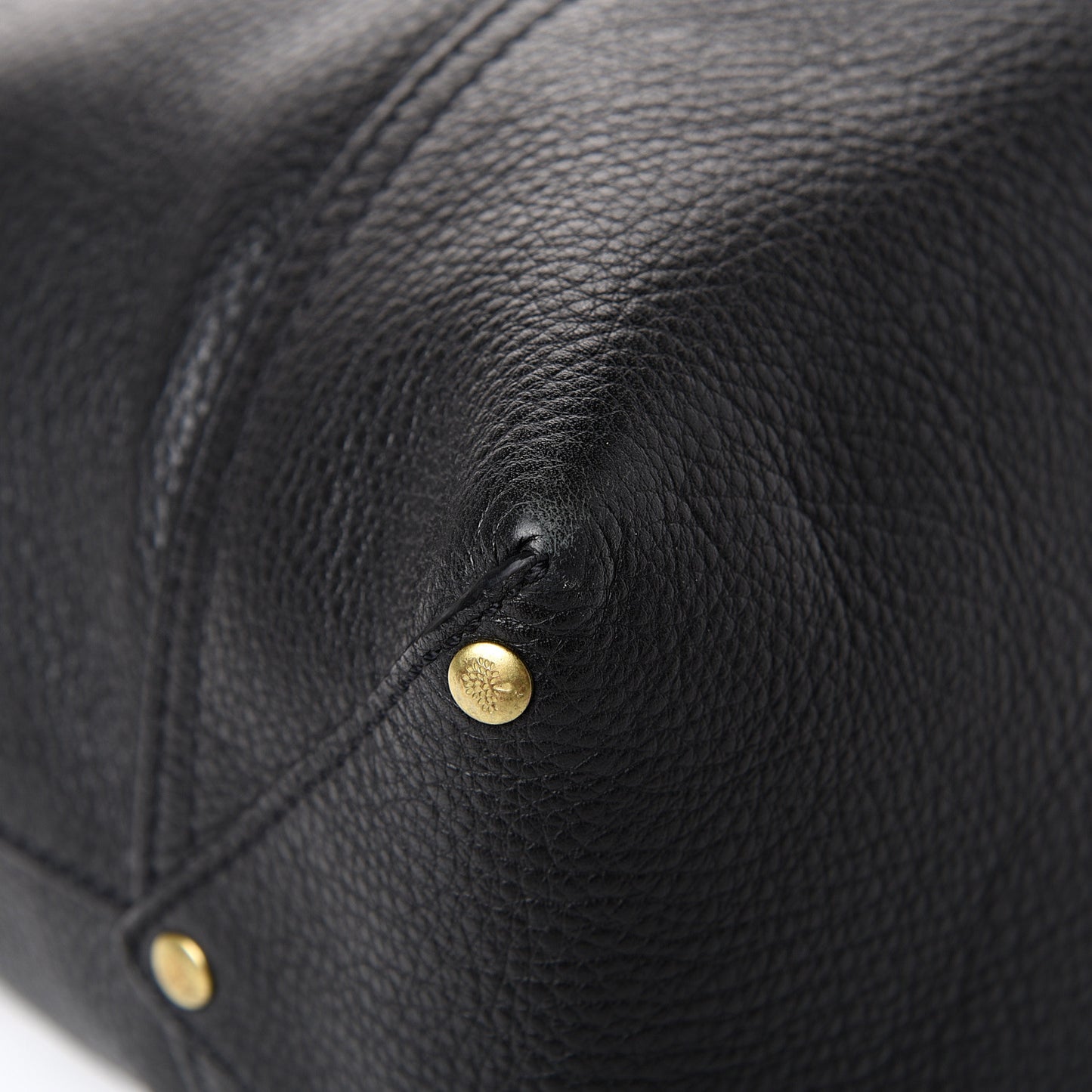 Pebbled Calfskin Effie Tote Black
