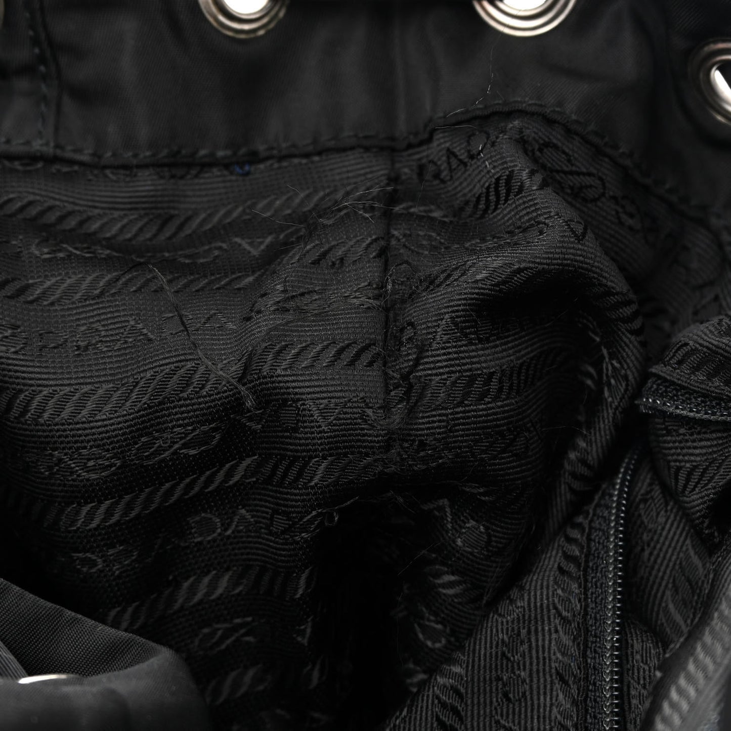 Tessuto Nylon Vela Small Backpack Black