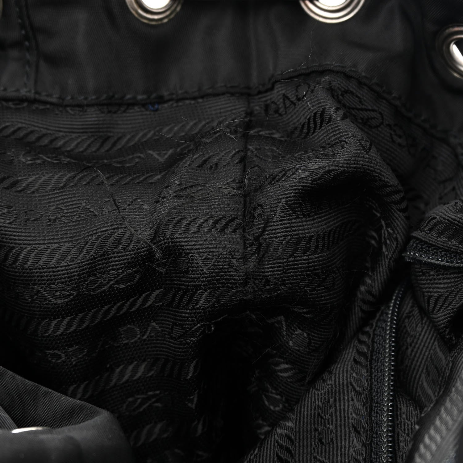 Prada Tessuto Nylon Vela Small Backpack Black 11 of 20