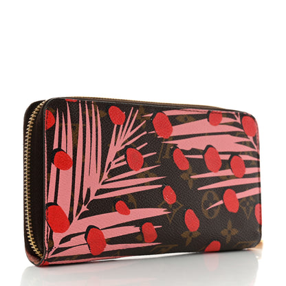 Louis Vuitton Monogram Jungle Dots Zippy Wallet Sugar Pink Poppy 3 of 11