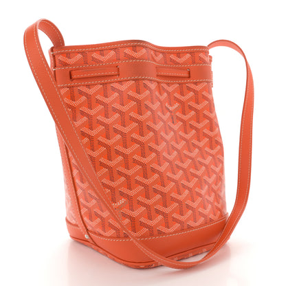 Goyard Goyardine Petit Flot Bucket Bag PM Orange 3 of 11