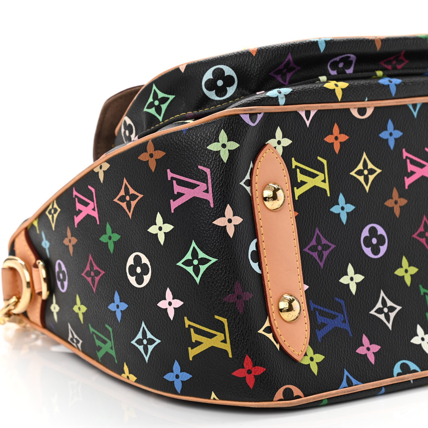 Louis Vuitton Monogram Multicolor Rita Black 10 of 11