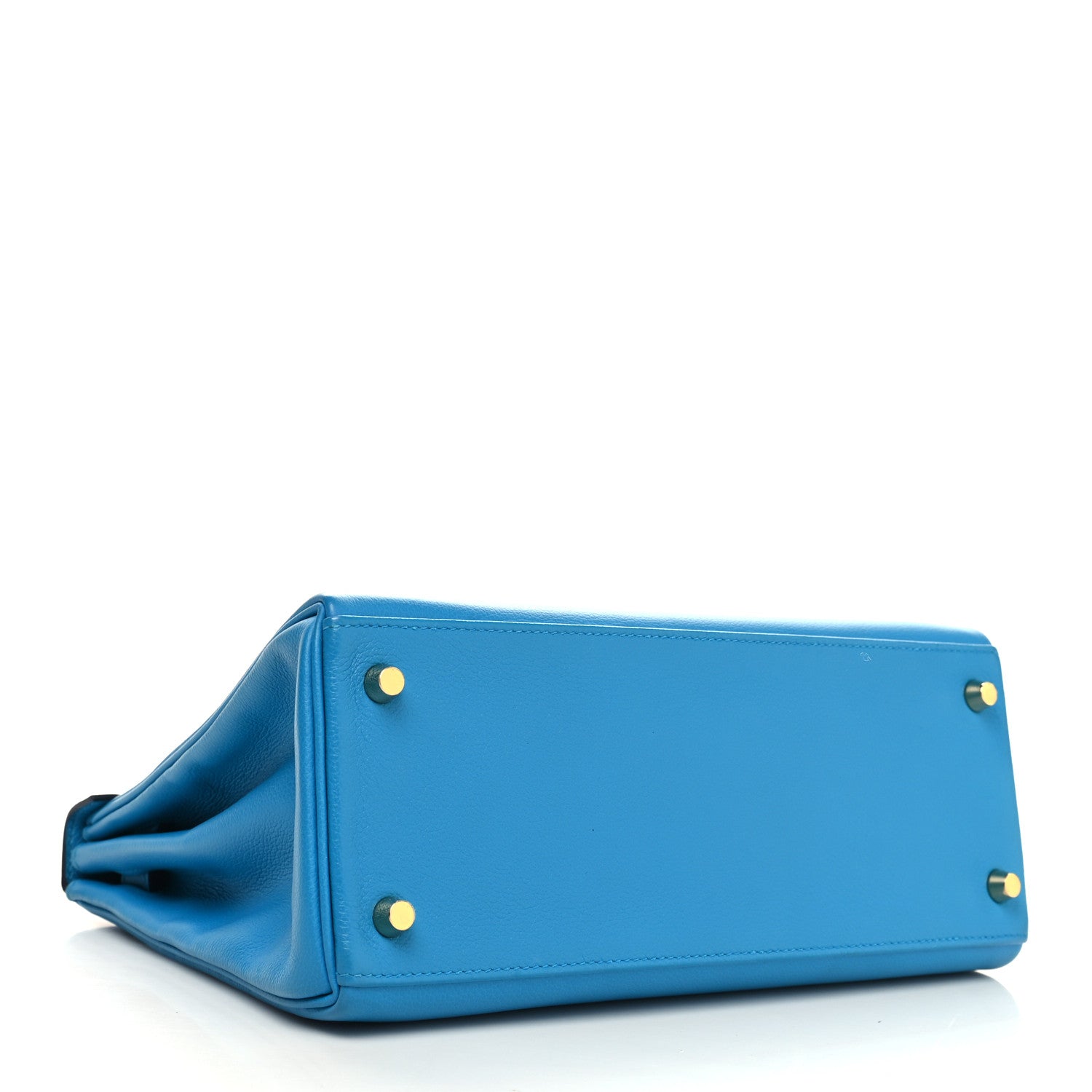 Hermes Evercolor Kelly Retourne 28 Bleu Frida 4 of 13