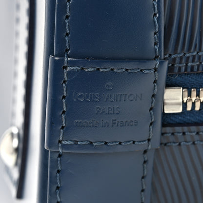 Louis Vuitton Epi Alma BB Indigo 6 of 10