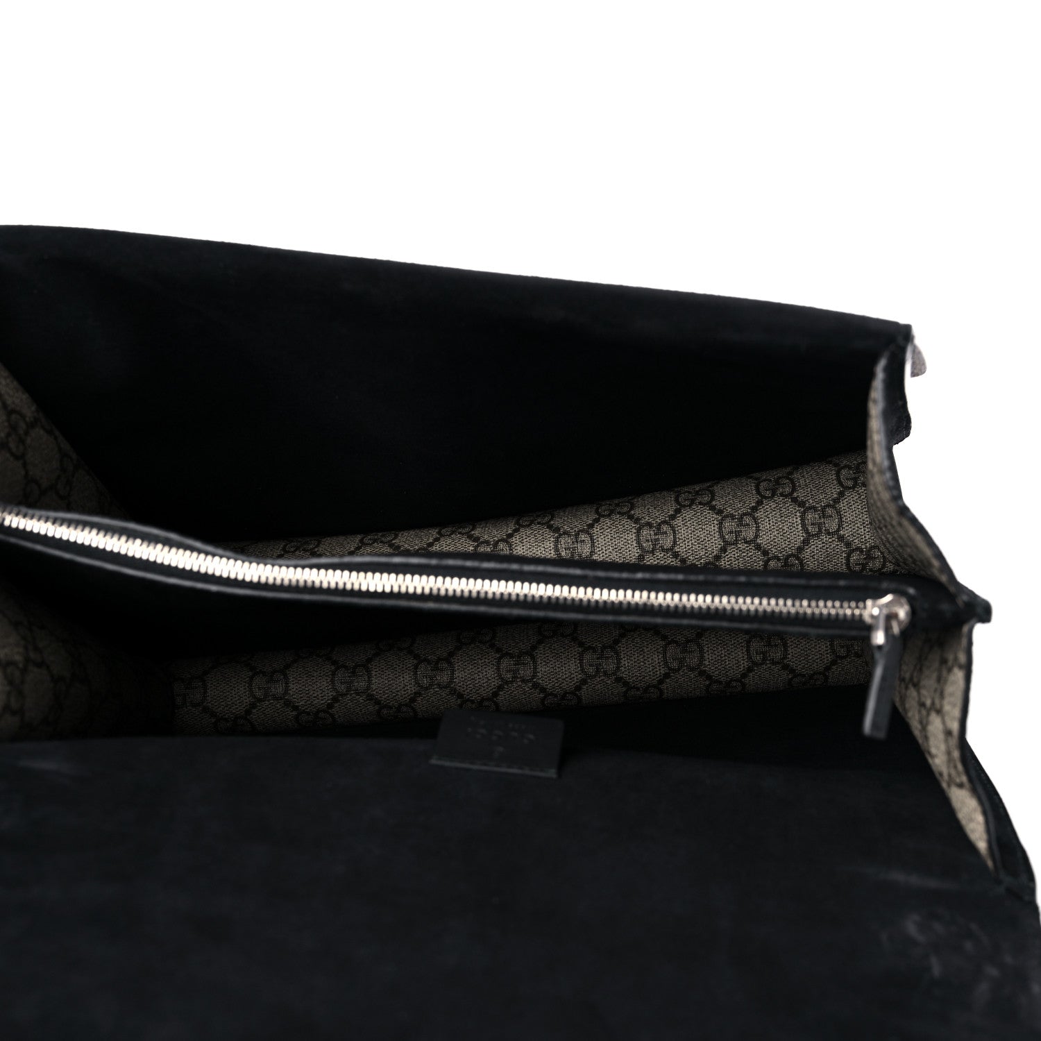 Gucci GG Supreme Monogram Medium Dionysus Shoulder Bag Black 5 of 12