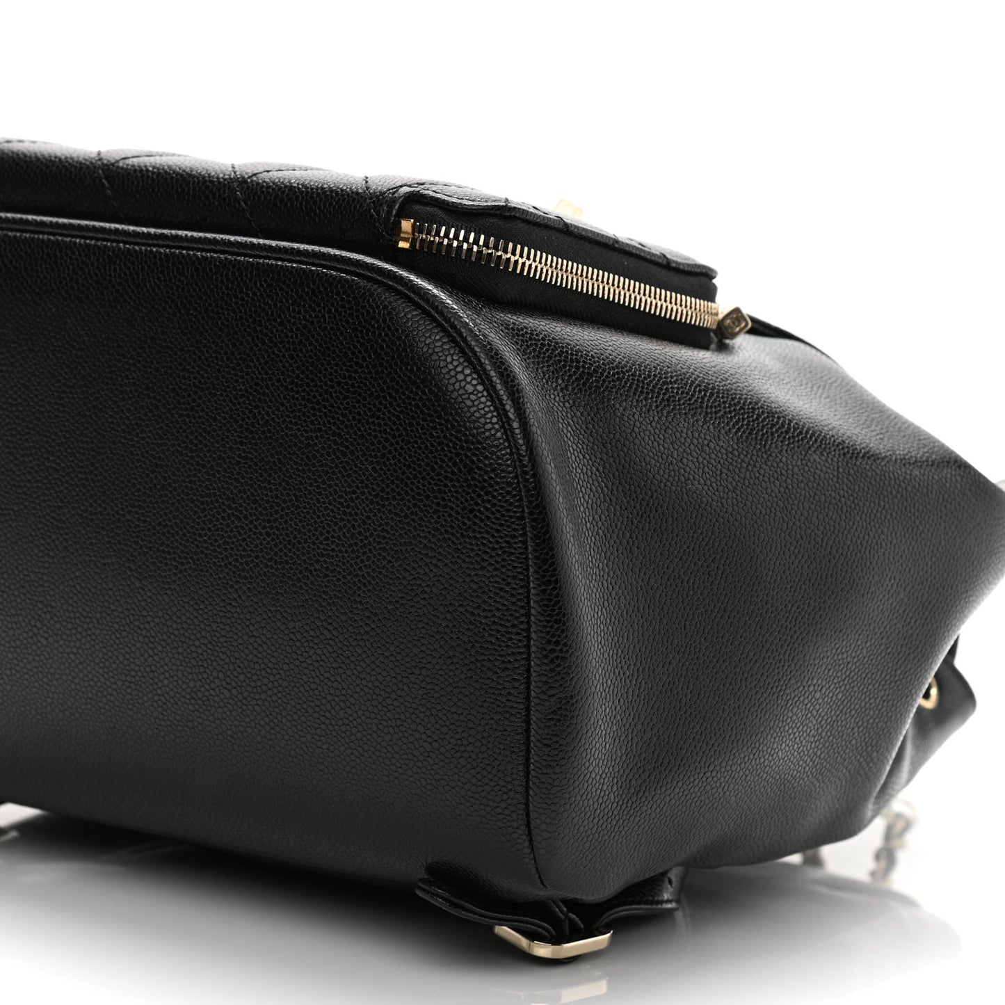Caviar Quilted Business Affinity Backpack Black