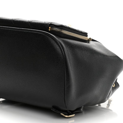 Chanel Caviar Quilted Business Affinity Backpack Black 10 of 11