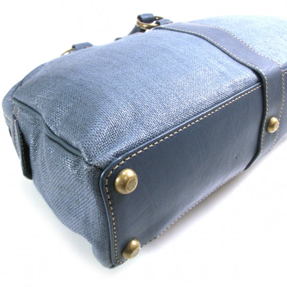 Coated Canvas Venetia Blue