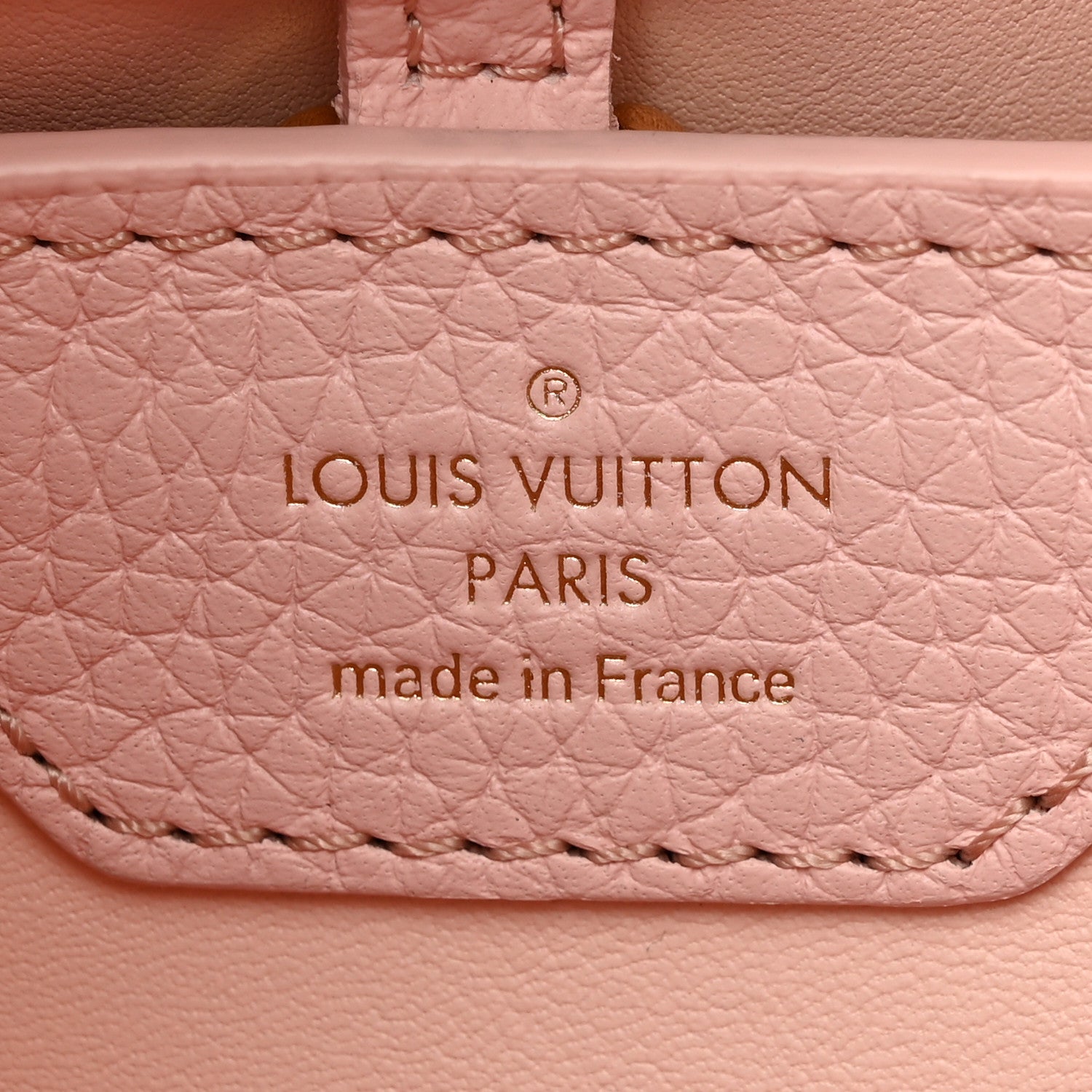 Louis Vuitton Taurillon Capucines BB Rose Jasmin 6 of 11