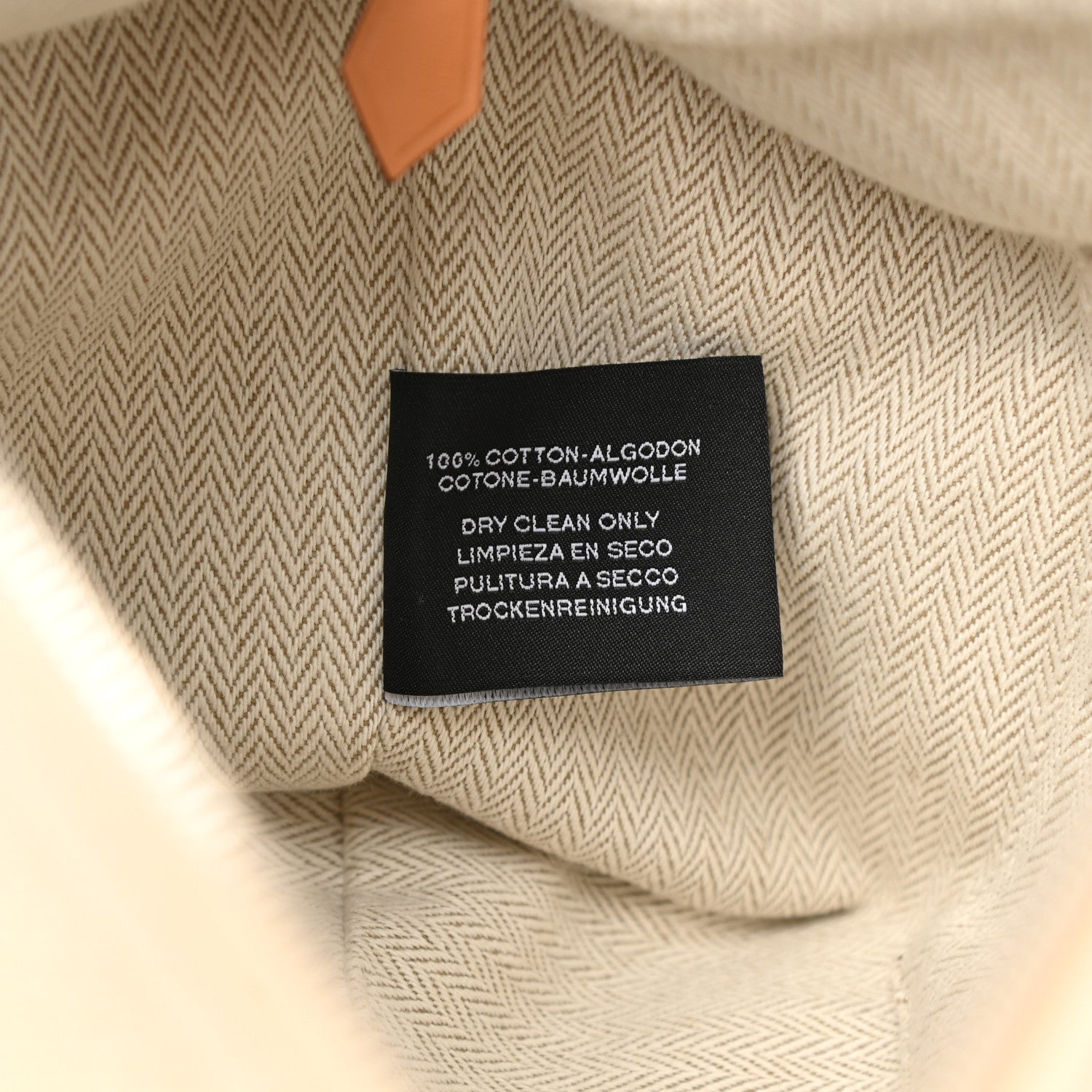 Hermes Canvas Small Bride-A-Brac Pouch Natural 7 of 8