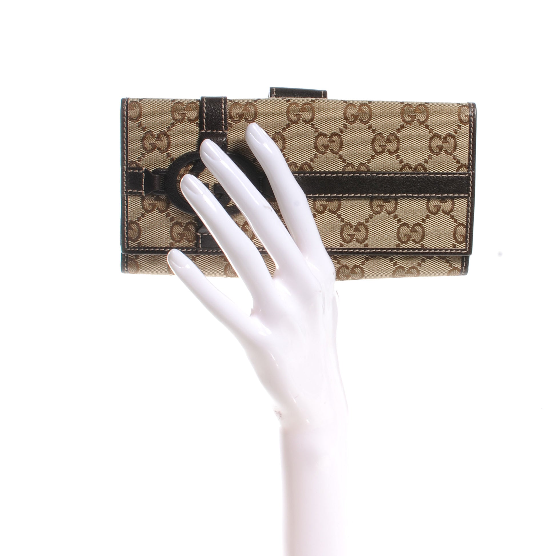 Gucci Monogram Royal Continental Wallet 2 of 8