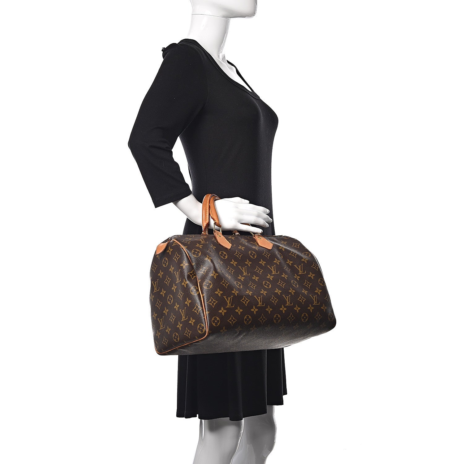 Louis Vuitton Monogram Speedy 35 2 of 14