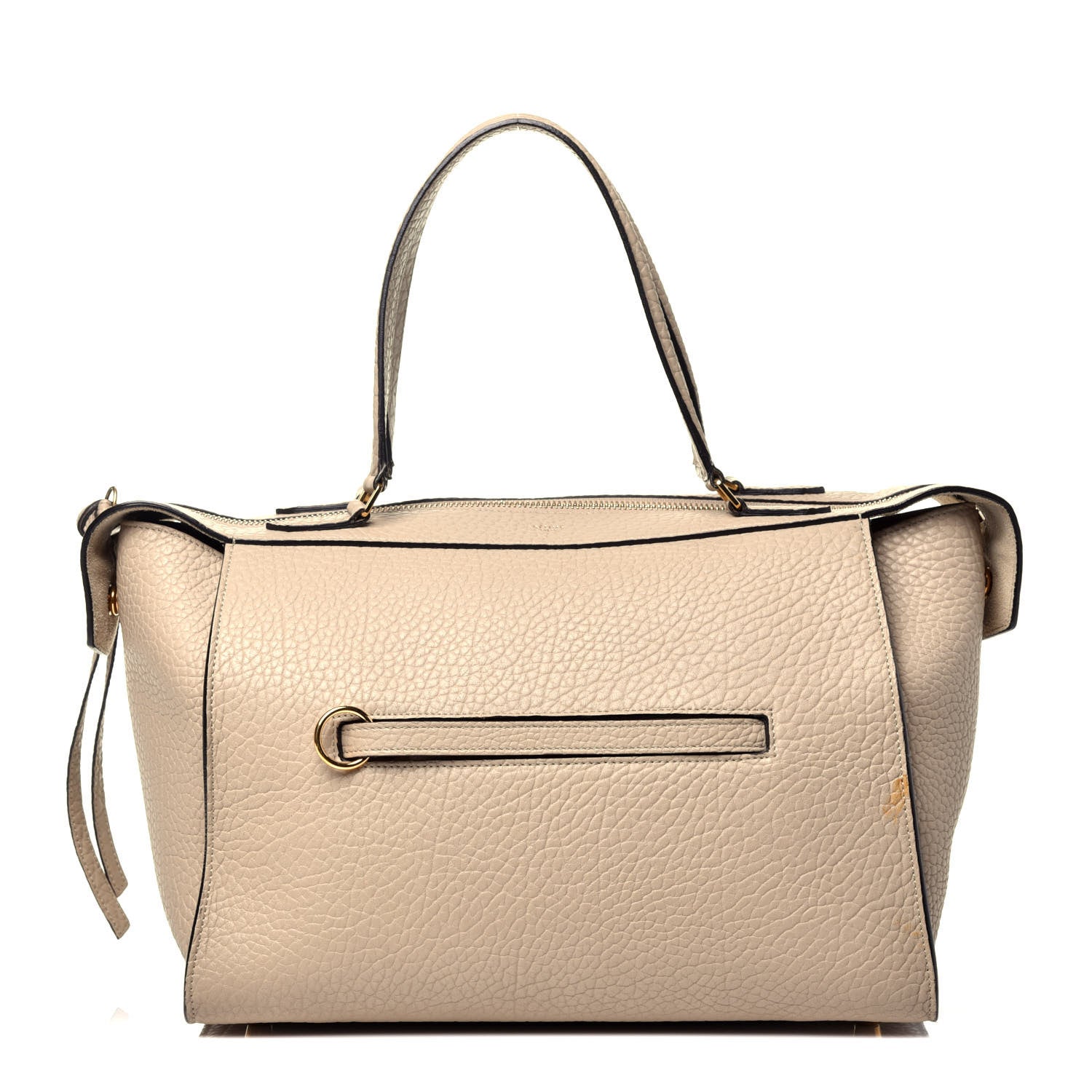 Celine Bullhide Calfskin Small Ring Bag Dune 1 of 8