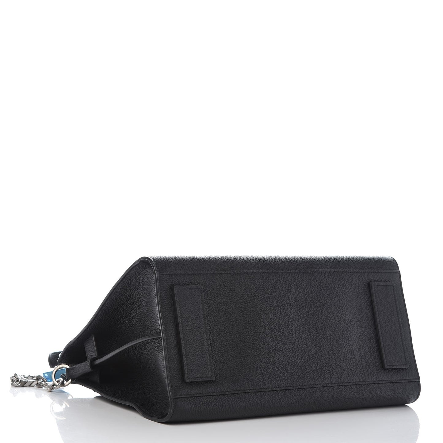 Grained Calfskin Small Supple Sac De Jour Duffle Black