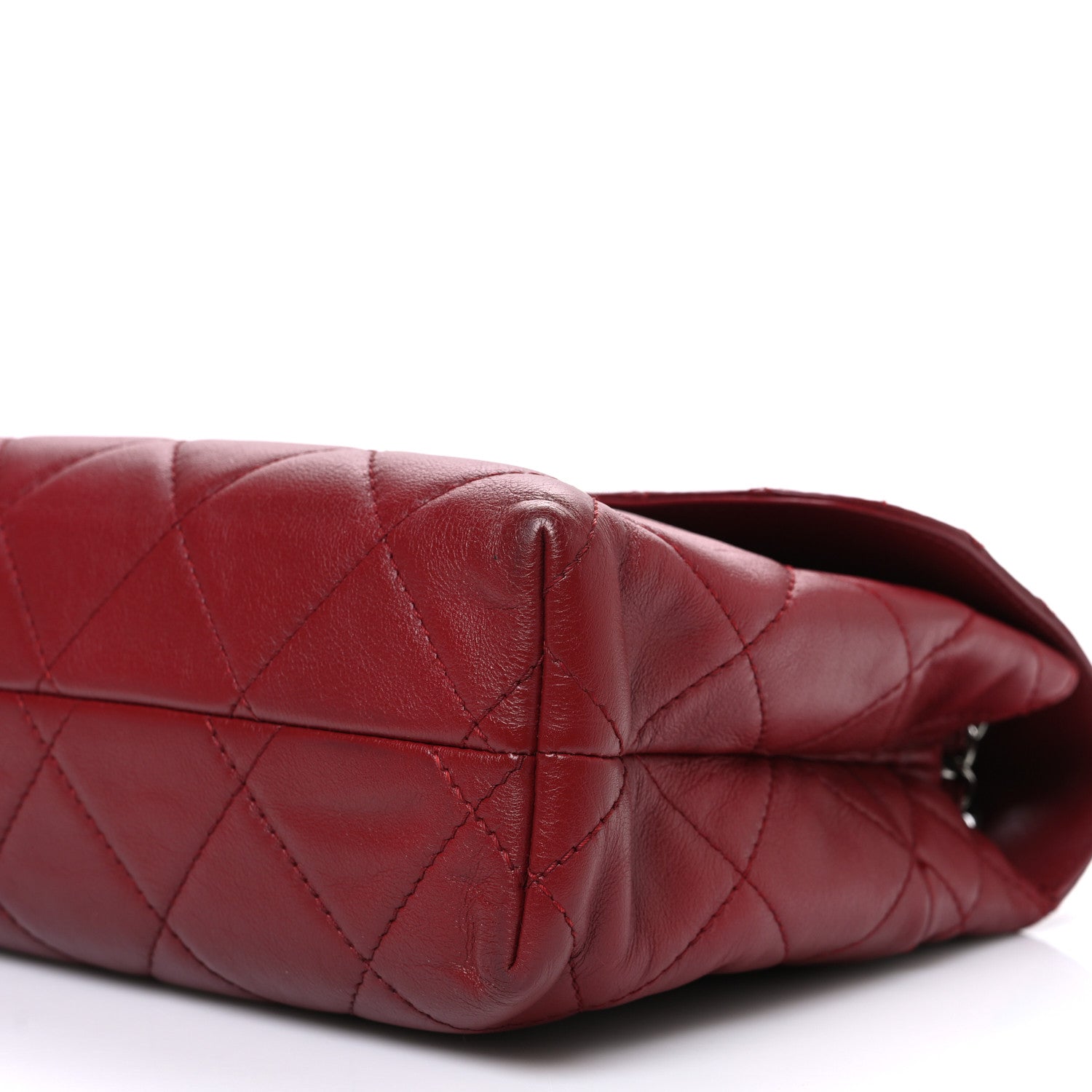 Chanel Calfskin Quilted In the Business Flap Bag Red 10 of 10