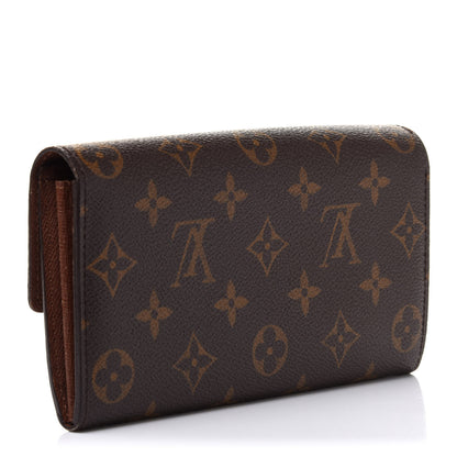 Louis Vuitton Monogram Sarah Wallet 3 of 11