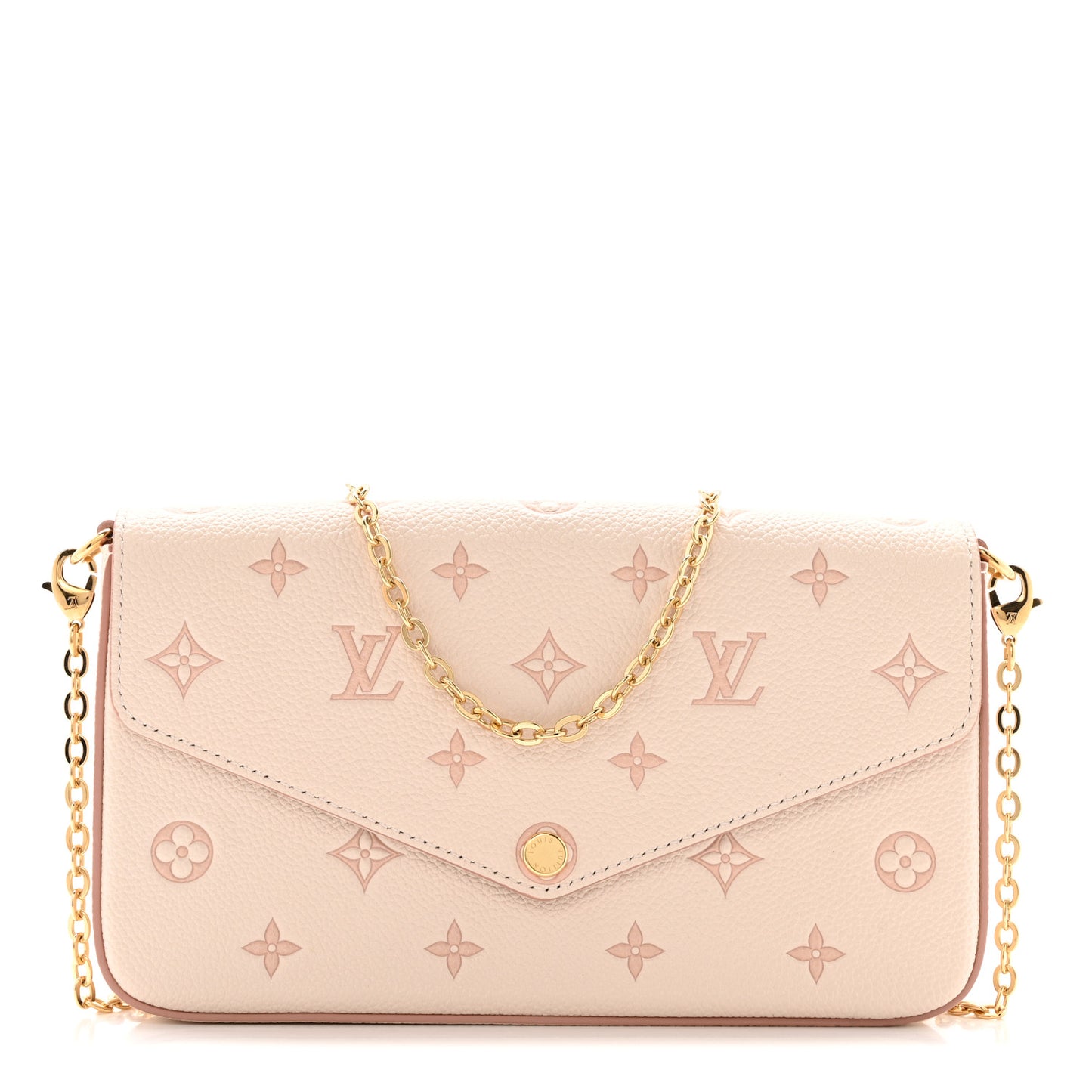 Empreinte Monogram Felicie Pochette Chain Wallet Eden