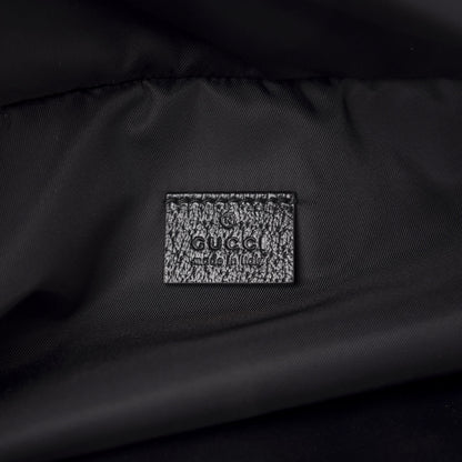 Gucci Nylon 80s Logo Patch Belt Bag Black 6 of 10