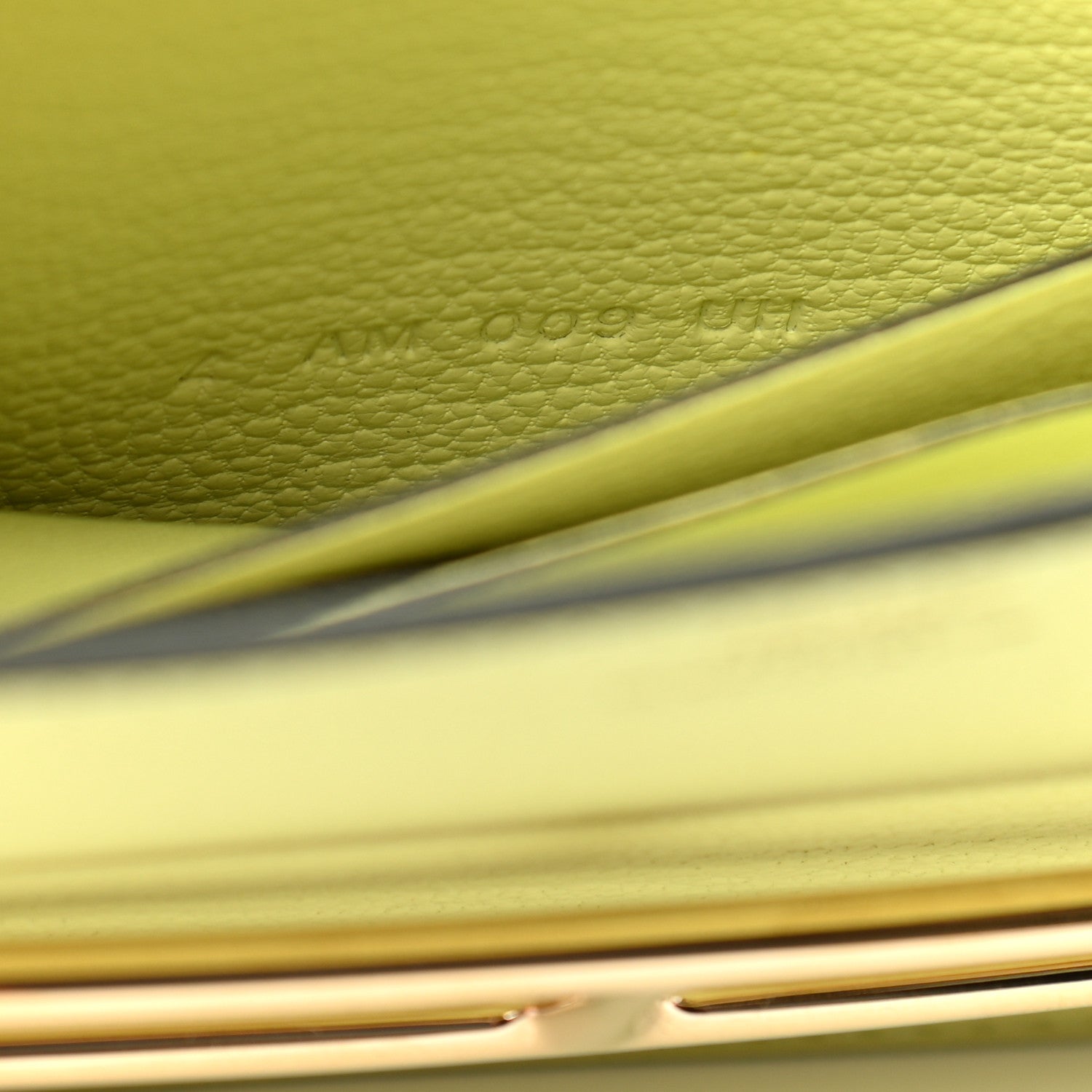 Hermes Chevre Mysore Roulis Slim Wallet Jaune Poussin 8 of 8