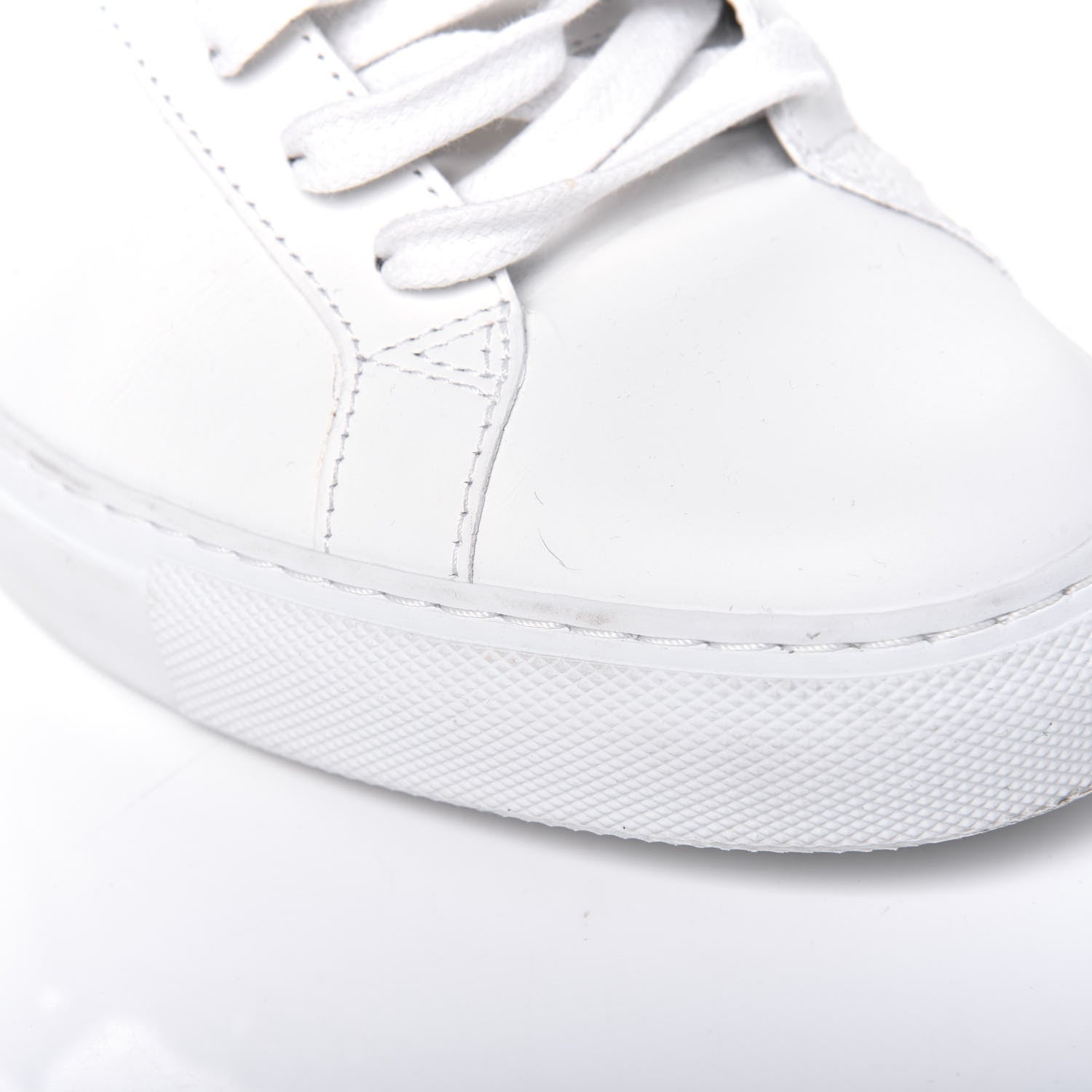 Givenchy Calfskin Reverse Logo Womens Urban Street Sneakers 39.5 White Silver 13 of 14