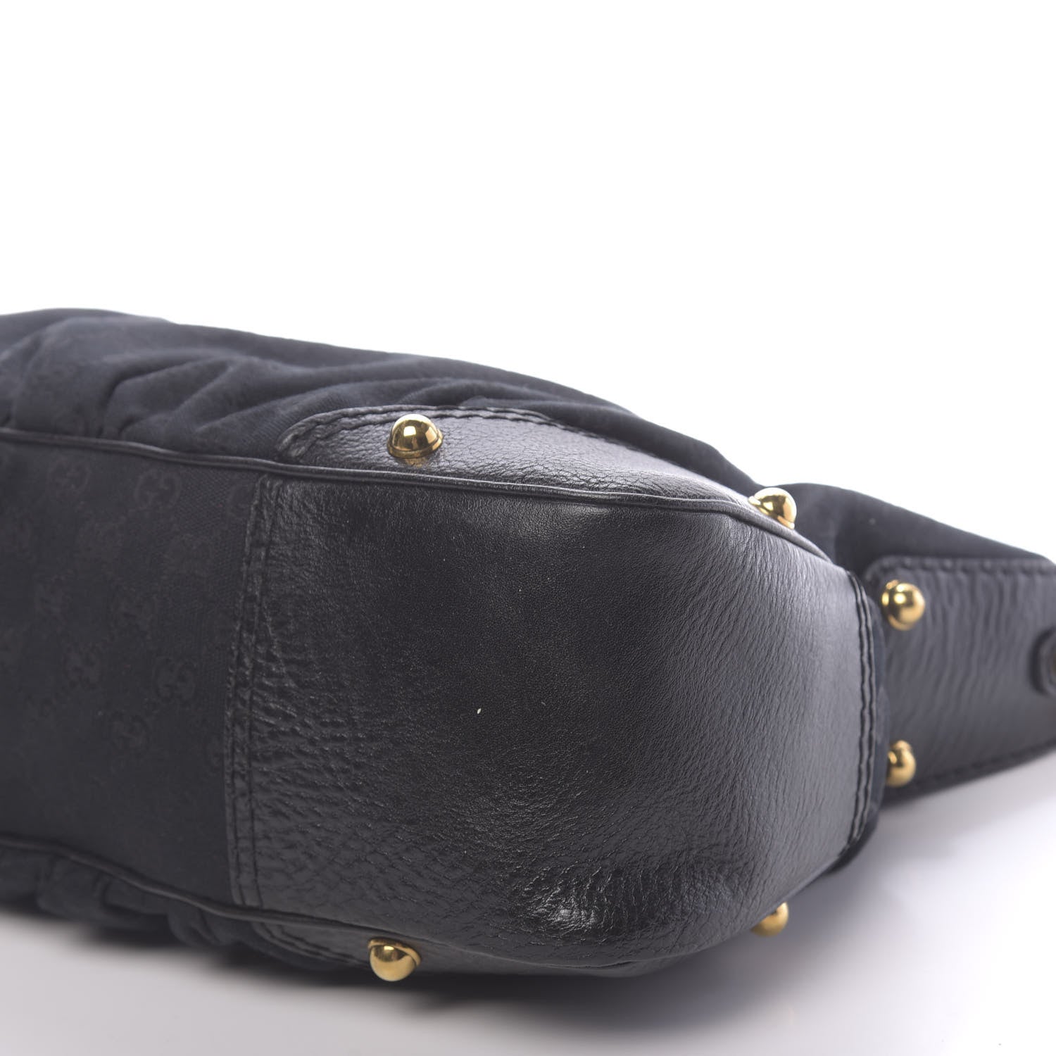 Gucci Monogram Medium Jockey Hobo 9 of 10