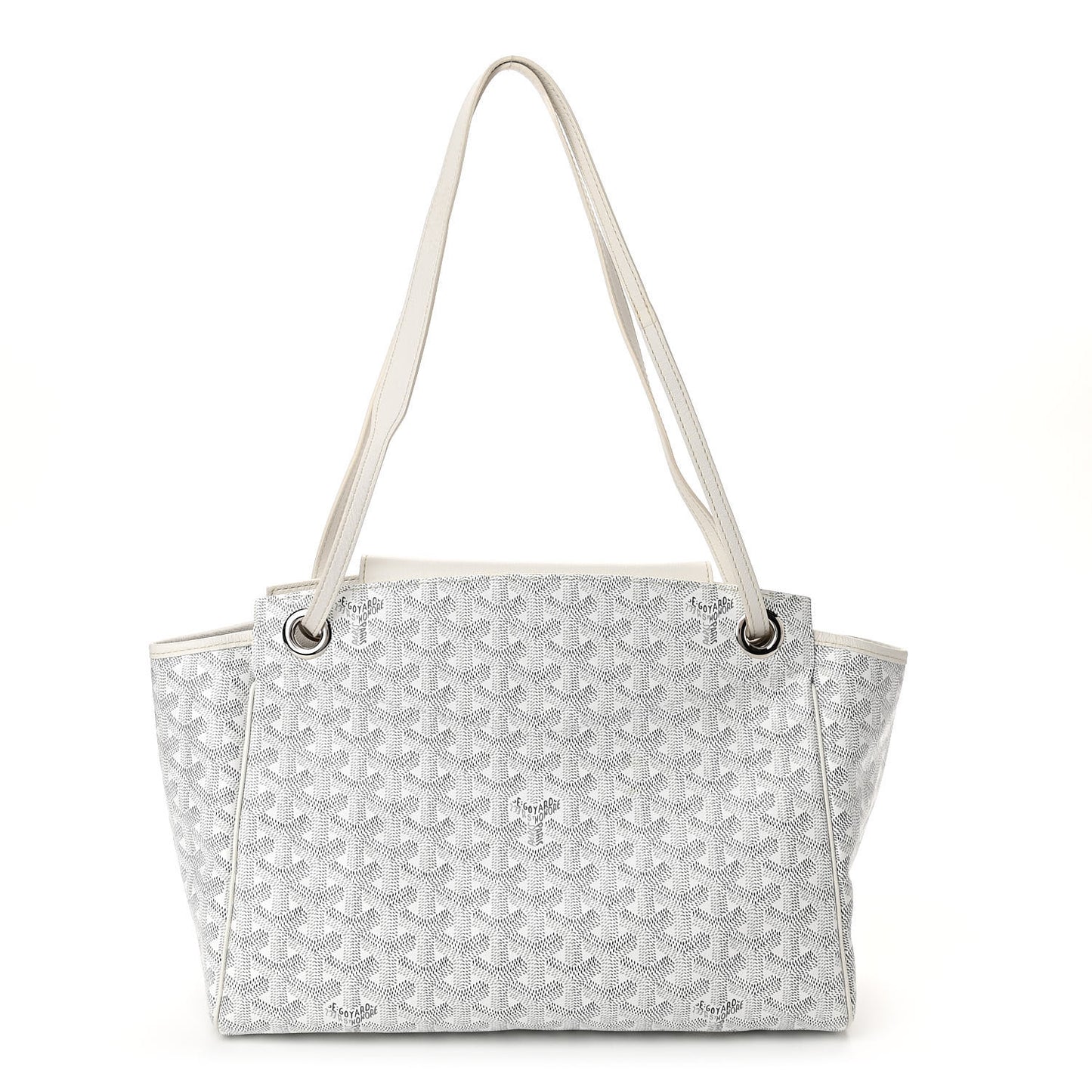 Goyardine Rouette PM White