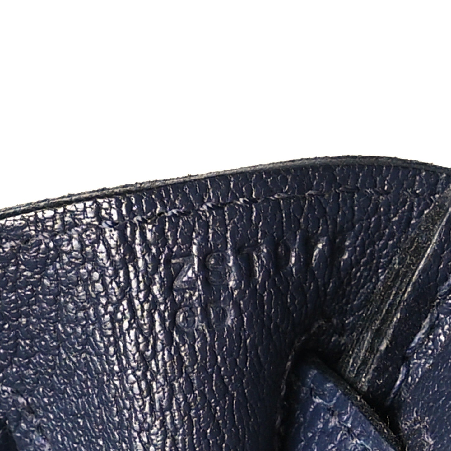 Hermes Togo Birkin 25 Bleu Nuit 7 of 10