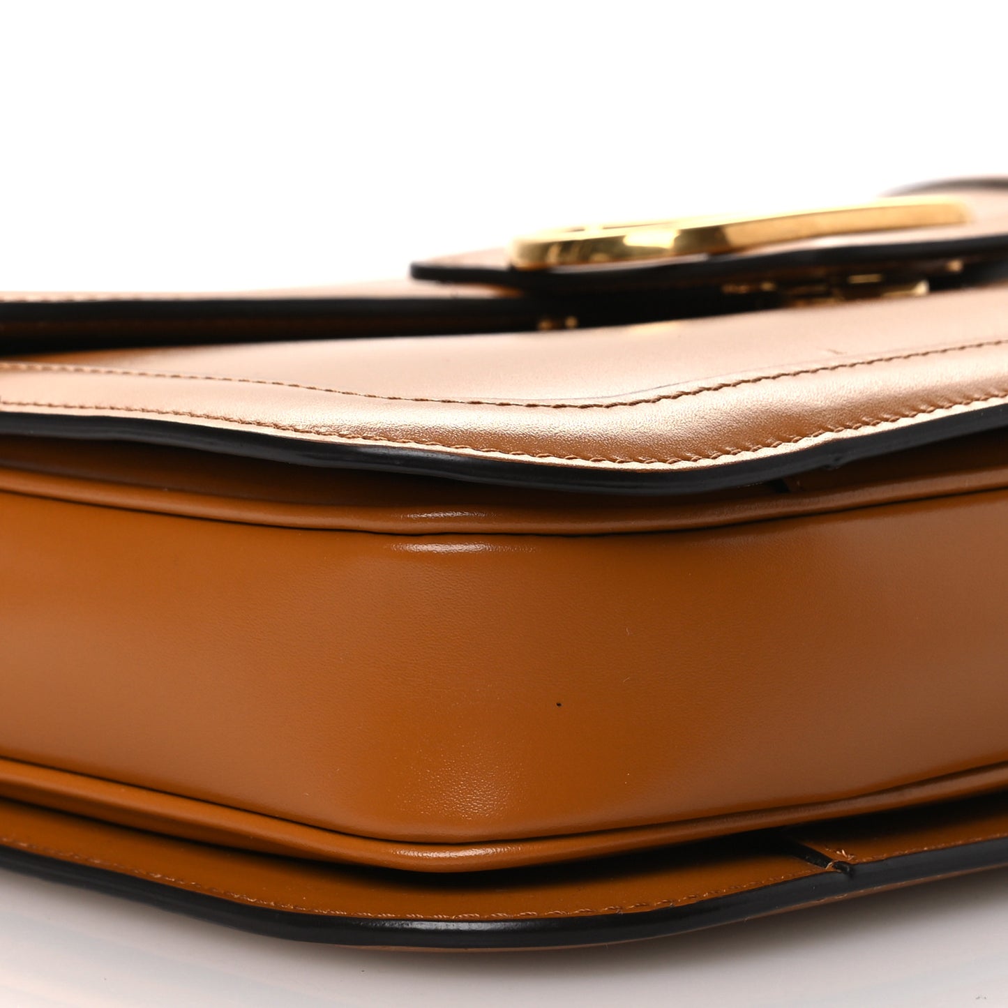 Smooth Calfskin 9to5 Shoulder Bag Tan