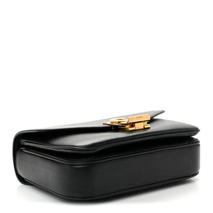 Celine Shiny Calfskin Small C Bag Black 4 of 10