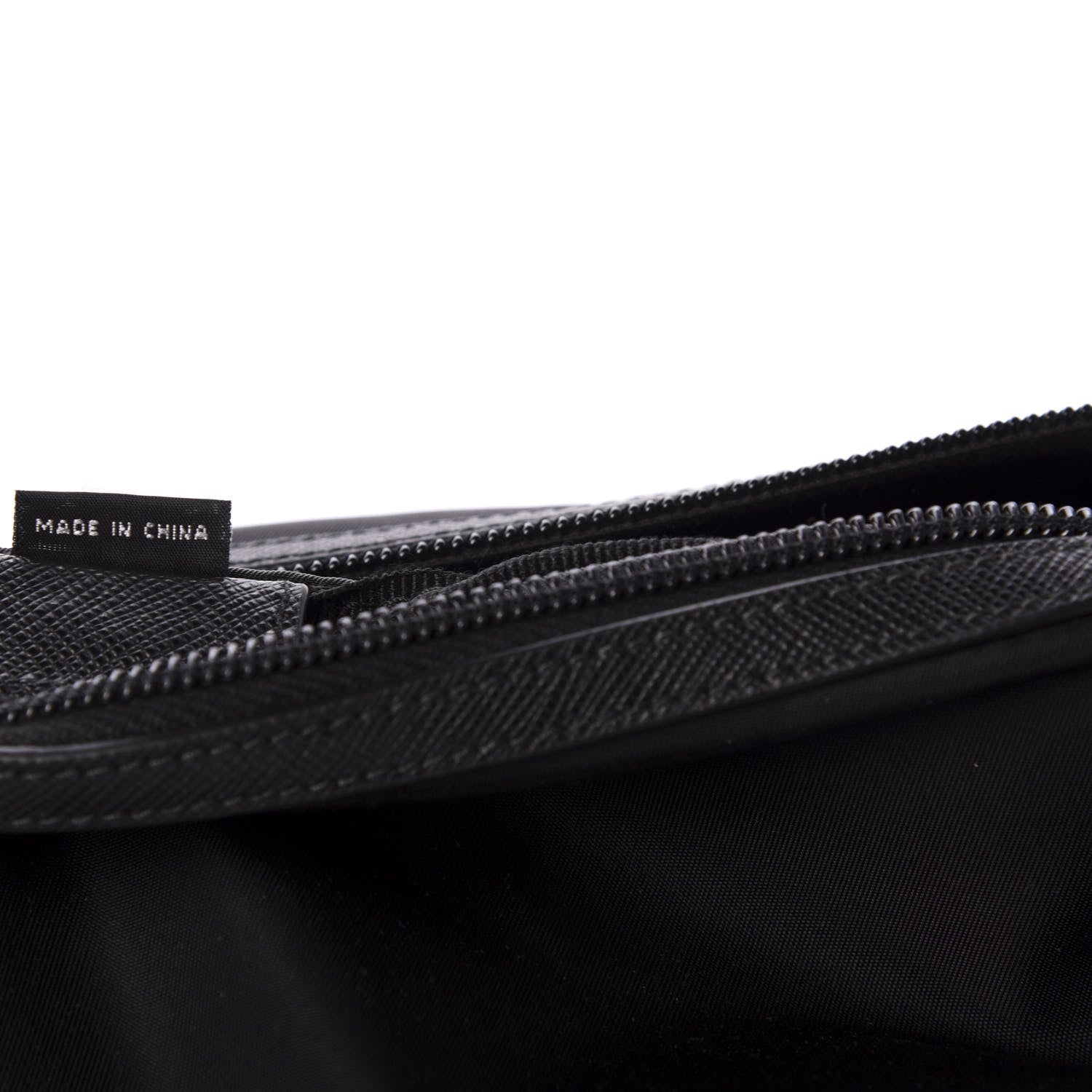 Prada Nylon Saffiano Toiletry Case Black 9 of 9