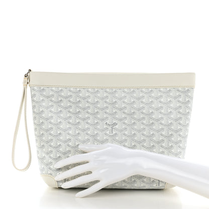 Goyard Goyardine Conti Pouch White 2 of 7